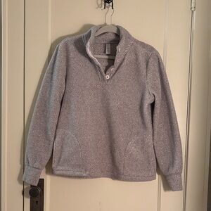 Balance Collection Women’s Heathered Gray Sweater